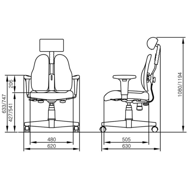 Кресло ортопедическое DR-7500