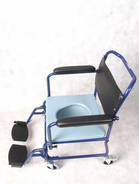 Кресло-коляска с санитарным оснащением Ergoforce Е 0811С