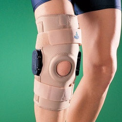 Бандаж на коленный сустав (наколенник) жесткий регулируемый 1036, OPPO