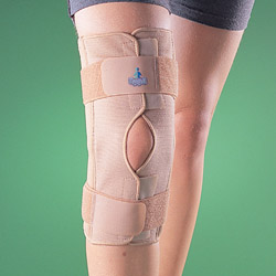 Бандаж на коленный сустав (наколенник) разъемный, шарнирный 2037, OPPO