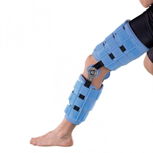 Бандаж на коленный сустав (наколенник) регулируемый, жесткий, высота 45,7 см 4039-18, OPPO