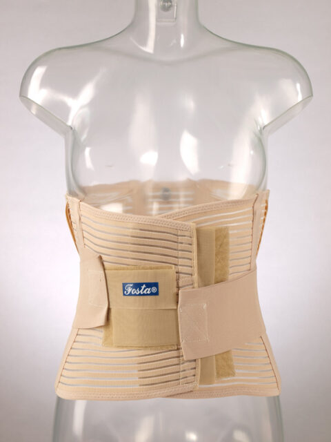 FOSTA Бандаж поясничный облегченный сетчатый с упругими пластинами и эластичными лентами FS 5506