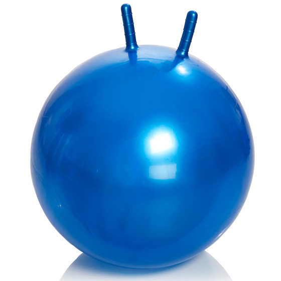 Гимнастический мяч Тривес М-365 детский с рожками, 65см
