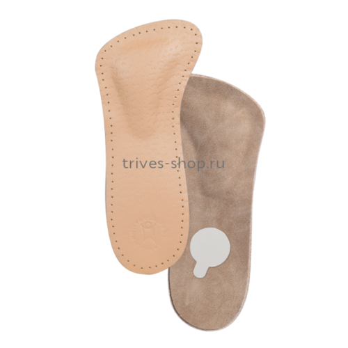 Полустельки ортопедические для модельной обуви с каблуком до 7 см (кожа) СТ-230, Тривес