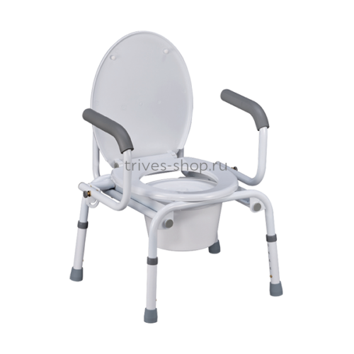 Кресло-туалет NOVA (с опускающимися подлокотниками) TN-408